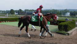 Lil Red & Lori Wydick At River Downs
