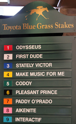 Blue Grass Draw Board