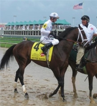 Super Saver and Calvin Borel Before Derby 136